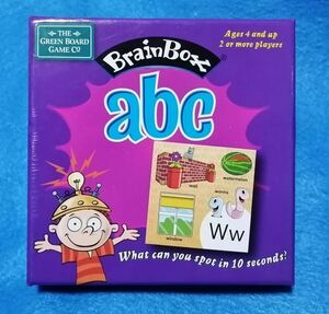 ○○　英語ゲーム Brain Box ブレインボックス abcカード　F004P43