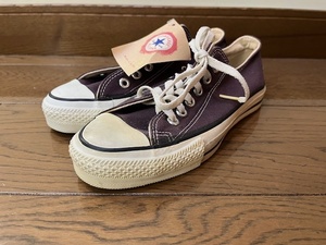 [デッドストック] 当時物 オリジナル 23.5ｃｍ CONVERSE ALL STAR LOW コンバース オールスター ロウ vintage ヴィンテージ