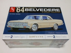 AMT 1/25 プリムス べルベディア 2ドア ハードトップ 1964　PLYMOUTH BELVEDERE 2DOOR HARDTOP amt 1188 