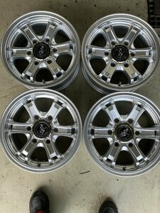 ▼WEDSキーラー　15×6J+33　139.7/6H　ハイエース等に