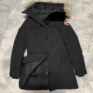 美品 CANADA GOOSE カナダグース BRONTE PARKA ブロンテパーカー ダウンジャケット ダウンコート 2way フード取り外し可能 極暖 レディース