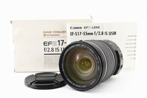 Canon EF-S 17-55mm F/2.8 IS USM キヤノン用 交換レンズ 元箱付き