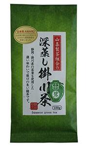 寿老園 山喜製茶組合の深蒸し掛川茶 碧 100g ×3袋 リーフ