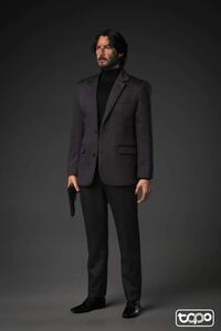 TOPO TOYS 1/6 ジョン ウィック 専用スーツセット 未開封新品 TP008 検） ホットトイズ John Wick キアヌ・リーブス Keanu Reeves