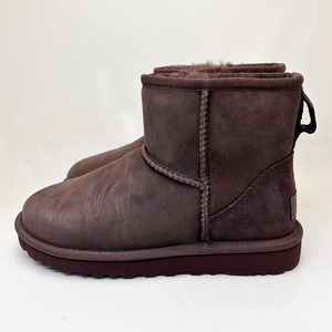 新品 UGG レディースブーツ CLASSIC MINI Ⅱ ダークブラウン 25.0cm