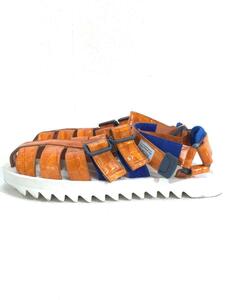 suicoke◆Vibram/クロコ型押し/サンダル/27cm/ORN/コーティングレザー