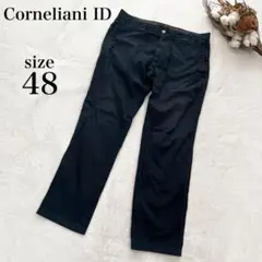 Corneliani ID コルネリアーニ　ストレートパンツ(48 3L)黒