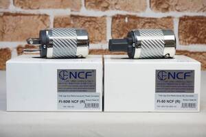 FURUTECH フルテック FI-50M NCF(R) FI-50 NCF(R) ハイエンド・グレード電源&インレットプラグ 2個セット 正規品 元箱装備 計89056円の美品