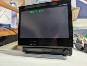 【ISHI】 carrozzeria カロッツェリア AVIC-VH9900 2009年モデル ジャンク品 部品取り コレクション HDD サイバーナビ ブレインユニット