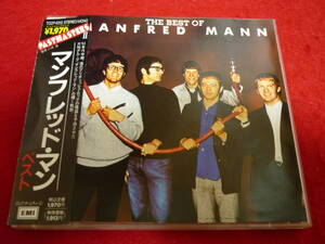 MANFRED MANN/THE BEST OF MANFRED MANN★マンフレッド・マン・ベスト★国内盤/全14曲/帯付