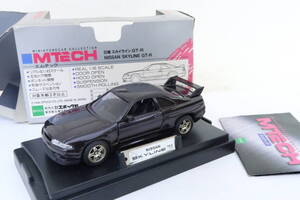 MTECH NISSAN SKYLINE GT-R 日産 スカイライン 紫 箱付 1/43 日本製 ニイレ