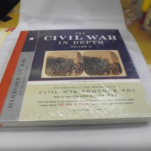 洋書 CIVIL WAR IN DEPTH VOLUME II 保管書籍26 検索用 ステレオ写真 3D