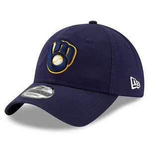 新品 NEWERA ニューエラ 9TWENTY ミルウォーキー Brewers ブルワーズ MLB メジャー 紺 ローキャップ ストラップバック キャップ 正規品 LT2