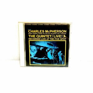 F10132 CD THE QUINTET/LIVE! CHARLES McPHERSON THE VIPER I CAN