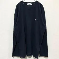 シンプル✨　FILA フィラ　Tシャツ　長袖　メンズ