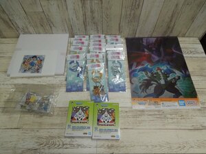 076A デジモン グッズ まとめ アニメ25周年記念デジモンアドベンチャー展 三層アクリルパネル アクキー付きカラビナ など【中古】