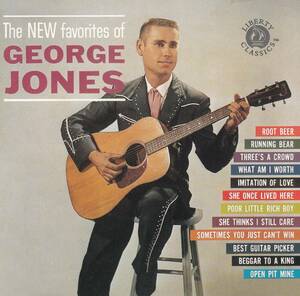 輸 George Jones The New Favorites Of George Jones◆規格番号■CDP-724383246328◆送料無料■即決●交渉有