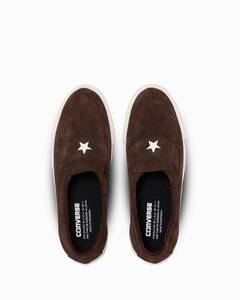 未使用 24AW CONVERSE ADDICT ONE STAR LOAFER ブラウン 26.5cm コンバース　アディクト 