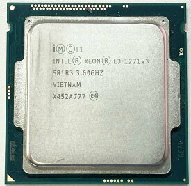 正規品★安心初期付き★デスクトップ用cpu インテル Intel CPU Xeon E3-1271V3 3.60GHz 8M 【中古】送料無料