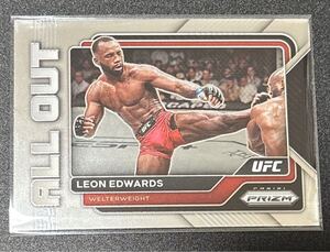 PANINI PRIZM UFC LEON EDWARDS ALL OUT