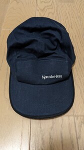 ◆未使用◇YANASE キャップ 帽子 ネイビー 紺 ノベルティ ヤナセ Mercedes-Benz メルセデス・ベンツ グッズ◆