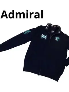 Admiral ジップアップカーディガン　メンズ