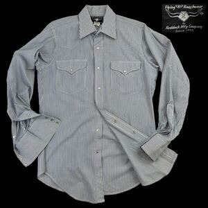 希少 70s 80s Flying Ranchwear by Ruddock Mfg Company フライング ランチウェア ウエスタンシャツ サイズ14 1/2(S-M相当) 古着 A2502