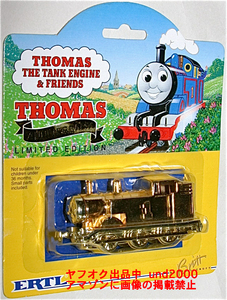 Ertl 機関車トーマス 1995年 原作発売50周年記念 ゴールドクローム Thomas The Tank Engine アーテル きかんしゃ