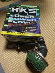 HKS スーパーパワーフロー　スズキ　ワゴンRスティングレー　セルボTX 日産モコ　K6Aターボ　MH22S HG21S MG22S フィルターはほぼ新品