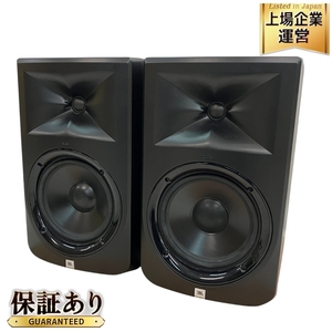 JBL LSR308 パワード スタジオ モニター スピーカー ペア 3SERIES LINEAR SPATIAL REFENCE 音響機器 中古 C9617313