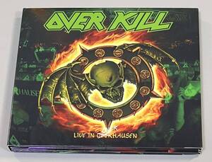 M6717◆OVERKILL◆LIVE IN OVERHAUSEN(2CD+Blu-ray)輸入盤/米国産スラッシュ・メタル