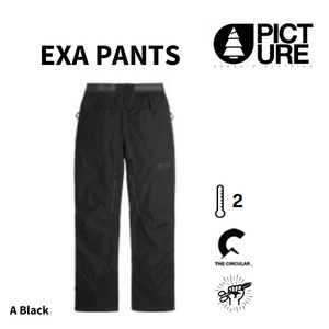 ☆最終値下☆ 20％OFF☆ 23-24【 PICTURE 】ピクチャー　EXA PANTS　スノーボード　ウェア メンズ　パンツ　 正規販売店