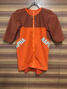 IF368 ラファ Rapha PRO TEAM CRIT JERSEY 半袖サイクルジャージ オレンジ S