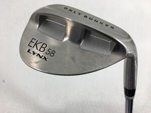 即決 お買い得品！中古 EKB 58 ウェッジ SW オリジナルスチール 58 WEDGE