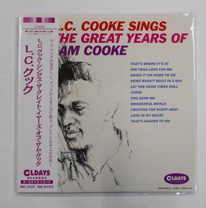 CD L.C. Cooke SINGS THE GREAT YEARS OF SAM COOKE L.C.クック・シングス・ザ・グレイト・イヤーズ・オブ・サム・クック 紙ジャケ【ス276