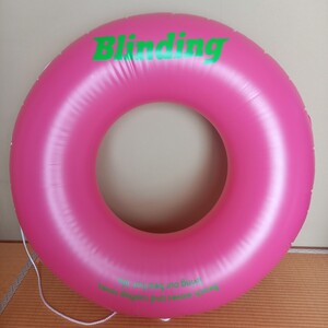 Blinding　ピンク　浮き輪　うきわ　120cm　中古品