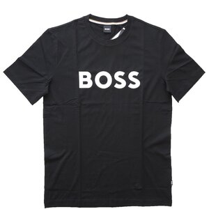 2024◆最新◆ヒューゴ ボス◆装いを格上げする メゾンの 黒 ロゴT BOSSデカロゴ L 黒 BETTERライン◆HUGO BOSS 半袖 Tシャツ 大谷翔平愛用