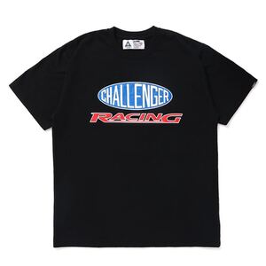 24SS CHALLENGER RACING TEE XLサイズ ブラックTシャツ チャレンジャー 長瀬智也