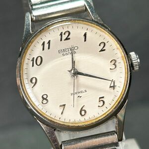 希少 1970年代製 SEIKO セイコー salvia サルビア 21石 1104-0030 腕時計 機械式 手巻き アナログ ヴィンテージ 亀戸製 ステンレススチール