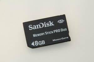 8GB SanDisk メモリースティック MEMORY STICK PRO DUO