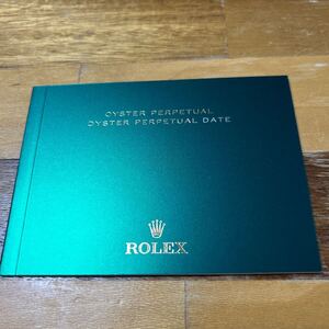 3838【希少必見】ロレックス パーペェチュアル冊子2021年度版 OYSTER PERPETUAL DATE Rolex