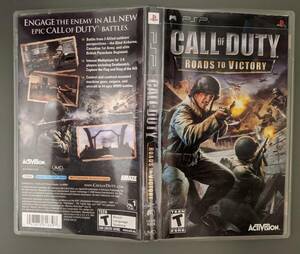 米国版 Call of Duty: Roads to Victory PSP (PlayStation Portable)