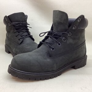 ■Timberland ティンバーランド レースアップブーツ 12907 BOYS サイズ24㎝ ブラック 中古品 /1.05kg■