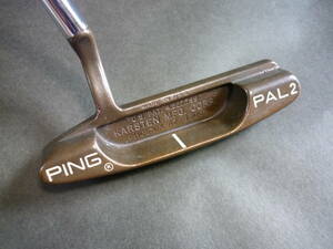 No14 中古美品　PING PAL 2 BeCu ベリリュウムカッパーパター　33"