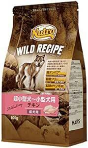 Nutro ニュートロ ワイルド レシピ 超小型犬~小型犬用 成犬用 チキン 800g ドッグフード グレインフリー【着色料 無添