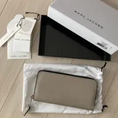 MARC JACOBS 長財布　グレーベージュ