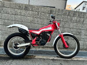 FANTIC ファンティック FM237 RED ビンテージ バイク 実動 現状出品 林道 エンデューロ トライアル オフロード