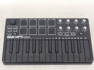 AKAI MIDIキーボード MPK mini アカイ ▽ 6FFA7-4