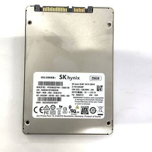 S60913153 SK hynix SATA 256GB 2.5インチ SSD 1点 使用時間：21766【中古動作品】1015