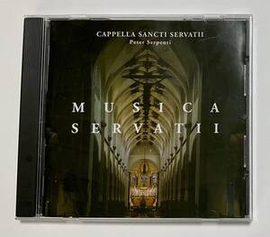 く★00030　輸入盤CD サンクティセルヴァティ礼拝堂　ペーター・サーペンティ　MUSICA SERVATII Peter Serpenti